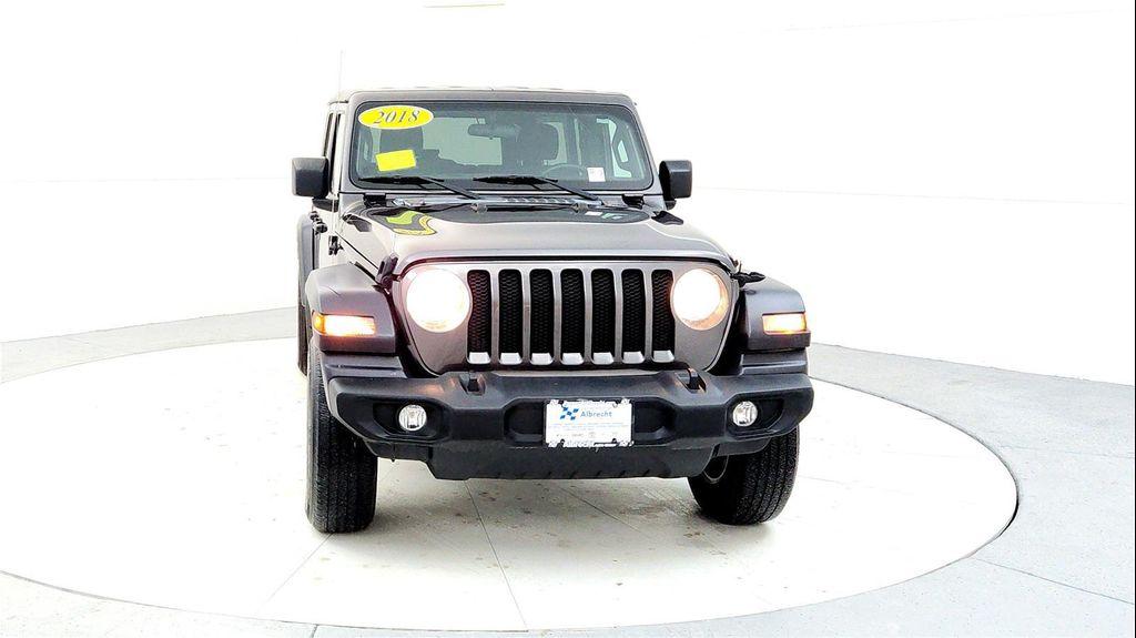 used 2018 Jeep Wrangler Unlimited car, priced at $21,495