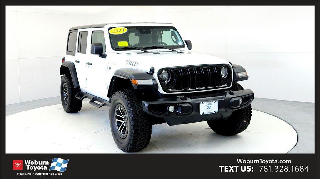 used 2024 Jeep Wrangler car, priced at $38,595