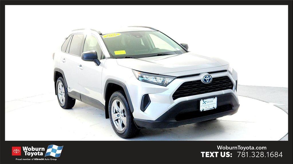 used 2022 Toyota RAV4 Hybrid car, priced at $25,395