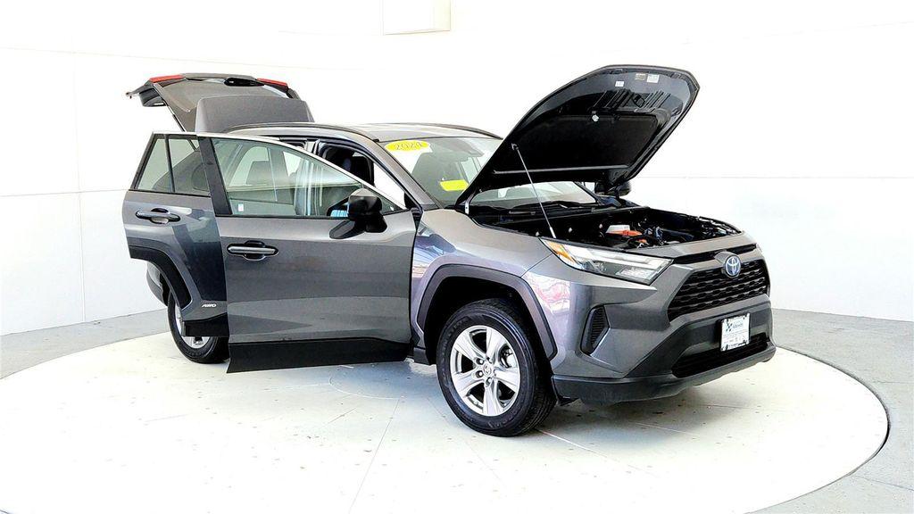 used 2024 Toyota RAV4 Hybrid car, priced at $33,495
