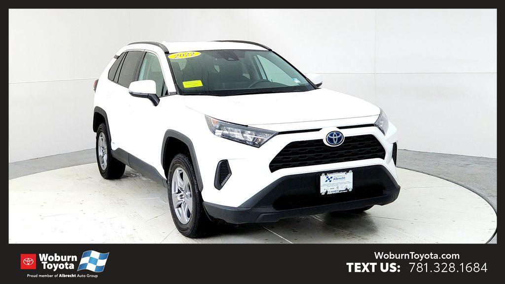 used 2022 Toyota RAV4 Hybrid car, priced at $32,344