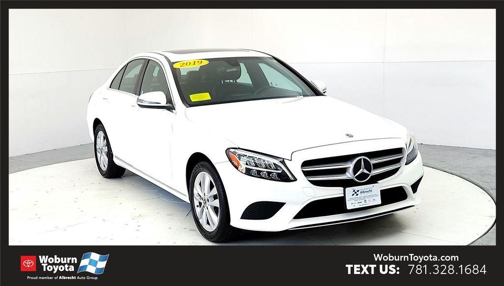 used 2019 Mercedes-Benz C-Class car, priced at $17,985