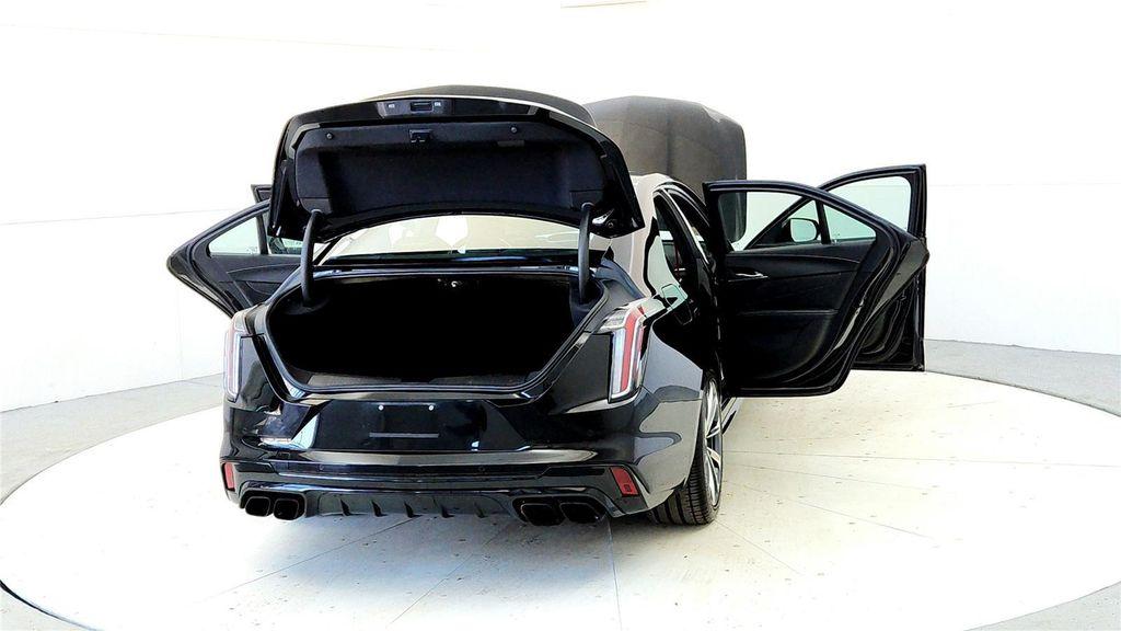 used 2022 Cadillac CT4-V car, priced at $56,985