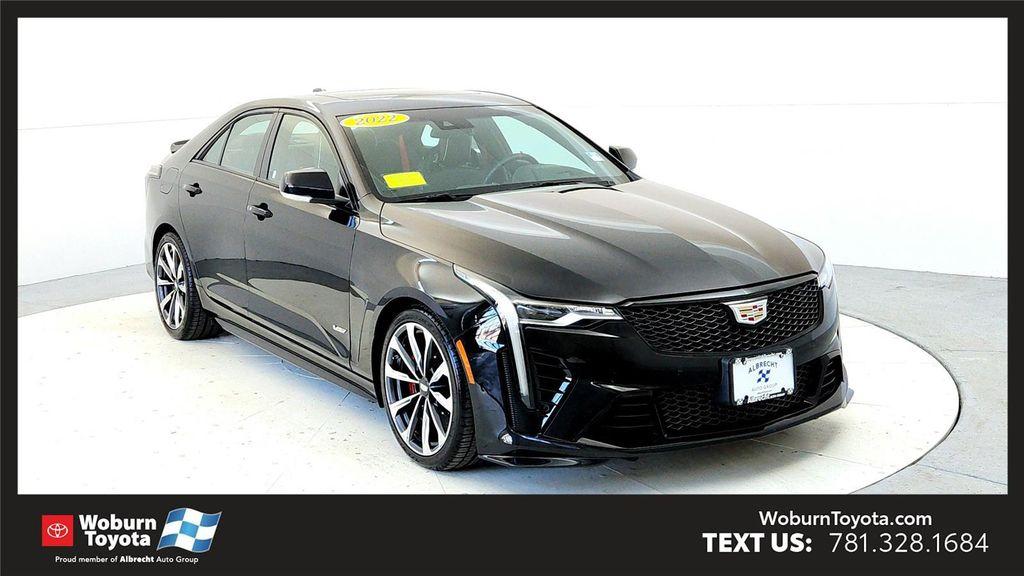 used 2022 Cadillac CT4-V car, priced at $56,985
