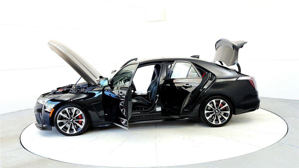 used 2022 Cadillac CT4-V car, priced at $56,985