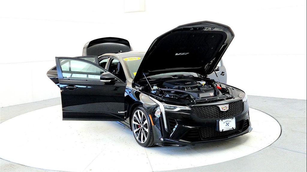 used 2022 Cadillac CT4-V car, priced at $56,985