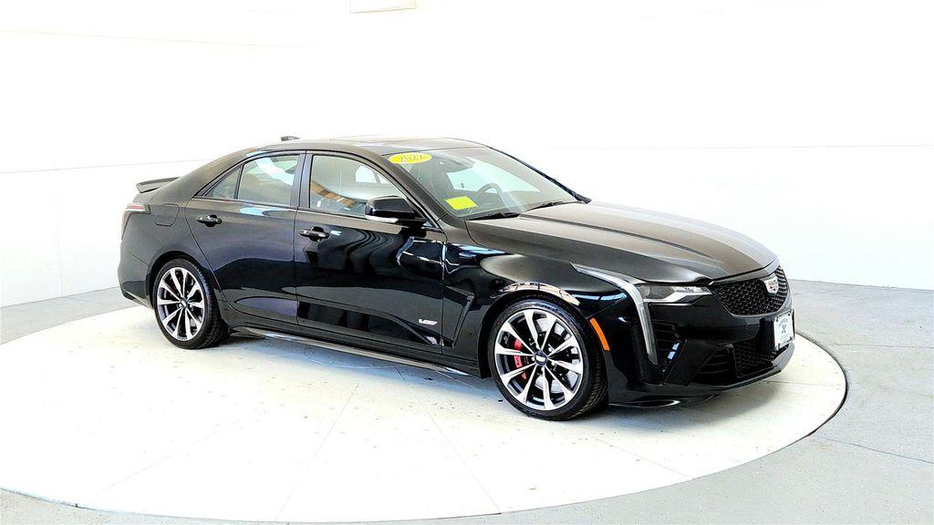 used 2022 Cadillac CT4-V car, priced at $56,985