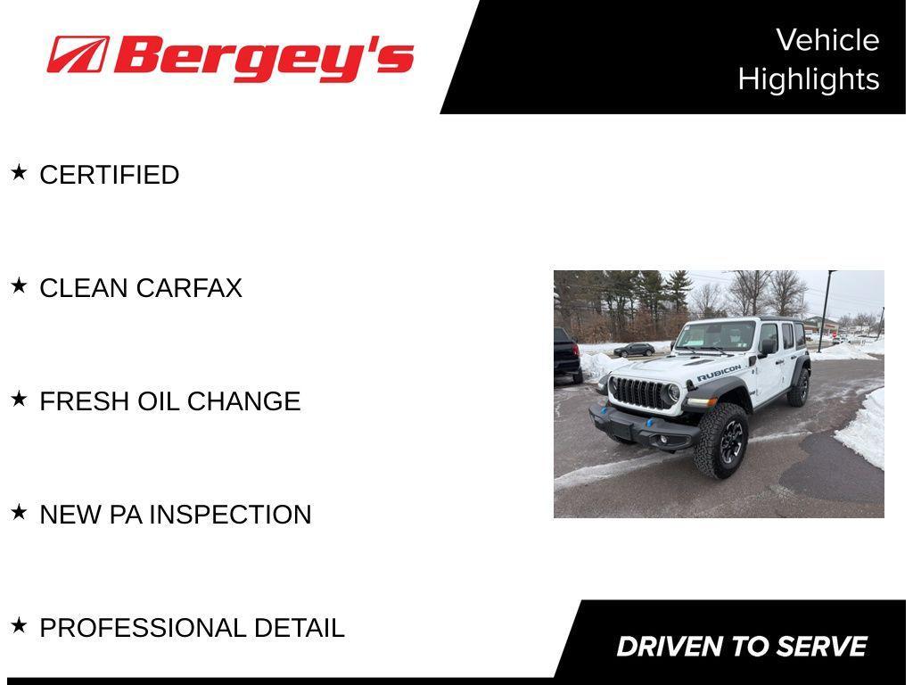 used 2025 Jeep Wrangler 4xe car, priced at $38,990