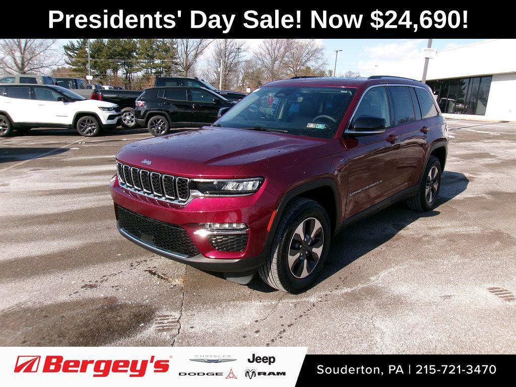 used 2022 Jeep Grand Cherokee 4xe car, priced at $24,690
