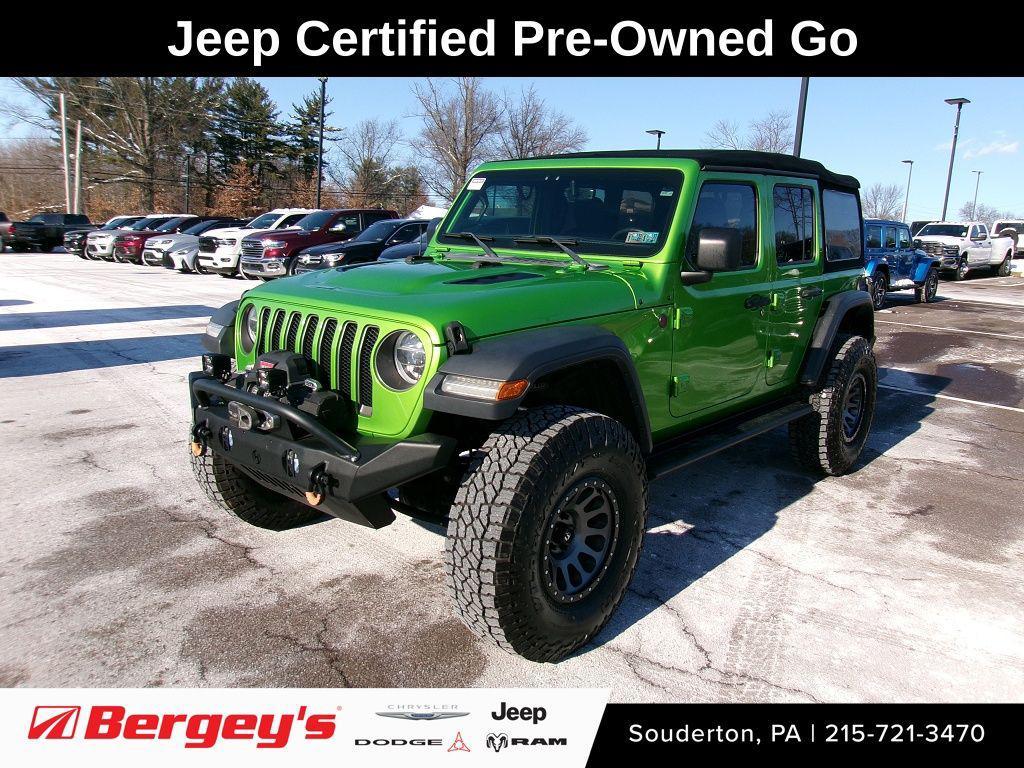 used 2018 Jeep Wrangler Unlimited car, priced at $31,990