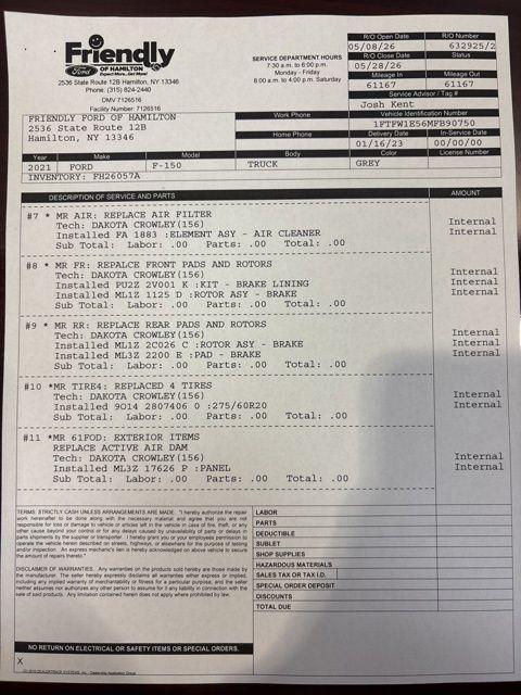 used 2021 Ford F-150 car, priced at $34,495