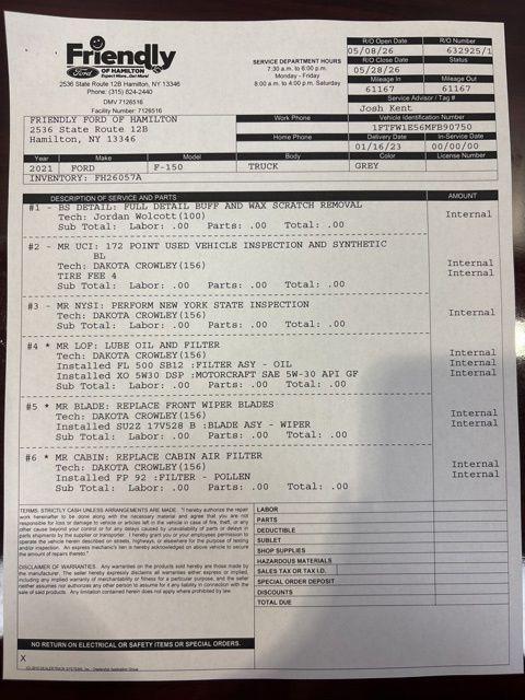 used 2021 Ford F-150 car, priced at $34,495