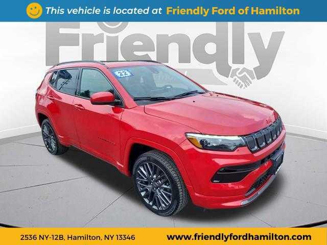 used 2022 Jeep Compass car, priced at $22,995