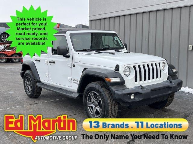used 2018 Jeep Wrangler Unlimited car, priced at $16,834