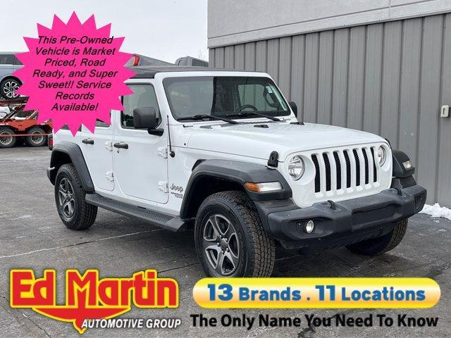 used 2018 Jeep Wrangler Unlimited car, priced at $16,834