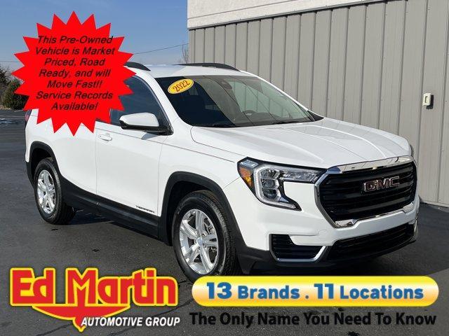 used 2022 GMC Terrain car, priced at $21,446