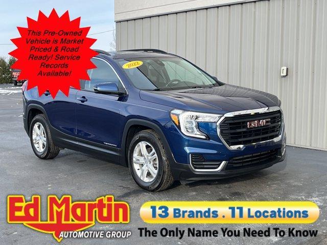 used 2022 GMC Terrain car, priced at $20,000