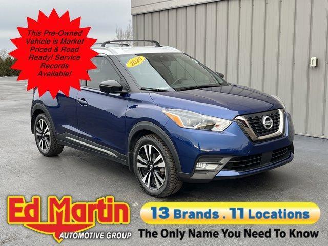 used 2020 Nissan Kicks car, priced at $15,614