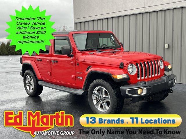 used 2019 Jeep Wrangler Unlimited car, priced at $22,482