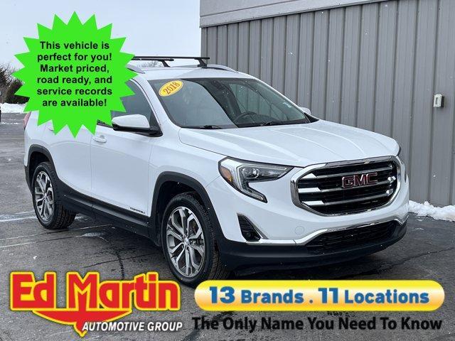 used 2018 GMC Terrain car, priced at $13,491