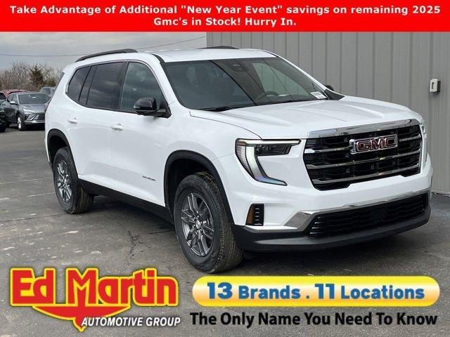 new 2025 GMC Acadia car, priced at $42,895