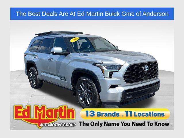 used 2023 Toyota Sequoia car, priced at $61,723