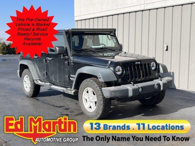 used 2012 Jeep Wrangler Unlimited car, priced at $12,750