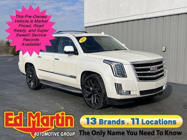 used 2015 Cadillac Escalade ESV car, priced at $16,000