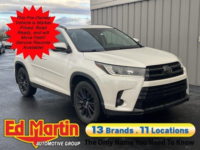 used 2019 Toyota Highlander car, priced at $21,589