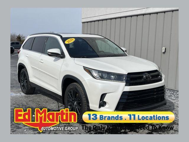 used 2019 Toyota Highlander car, priced at $20,000