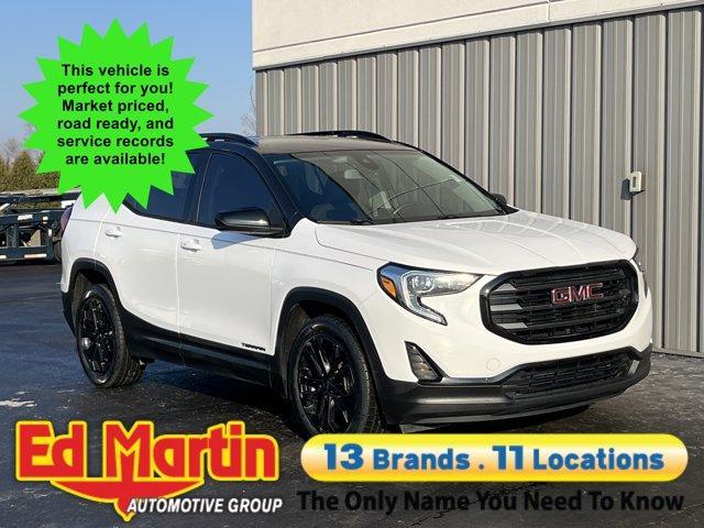 used 2021 GMC Terrain car, priced at $18,498