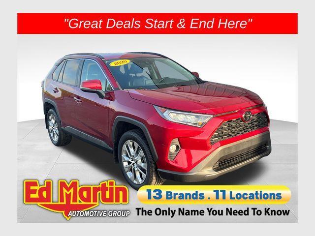 used 2020 Toyota RAV4 car, priced at $23,821