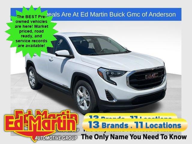 used 2021 GMC Terrain car, priced at $19,990