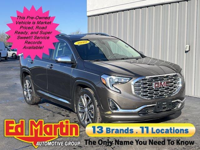 used 2020 GMC Terrain car, priced at $21,222
