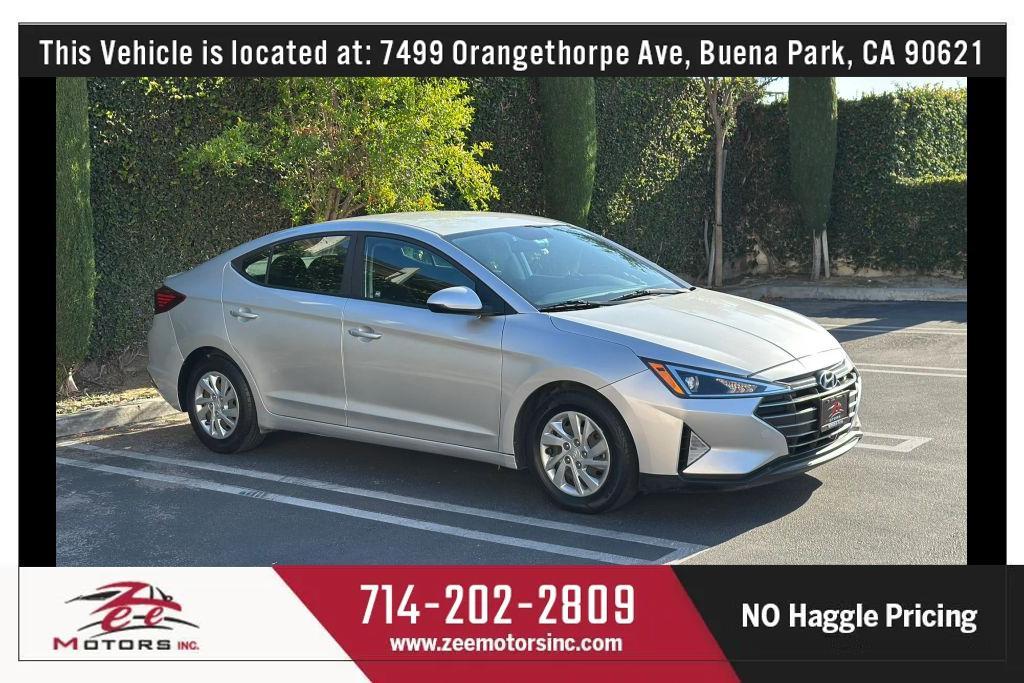used 2019 Hyundai Elantra car, priced at $10,995