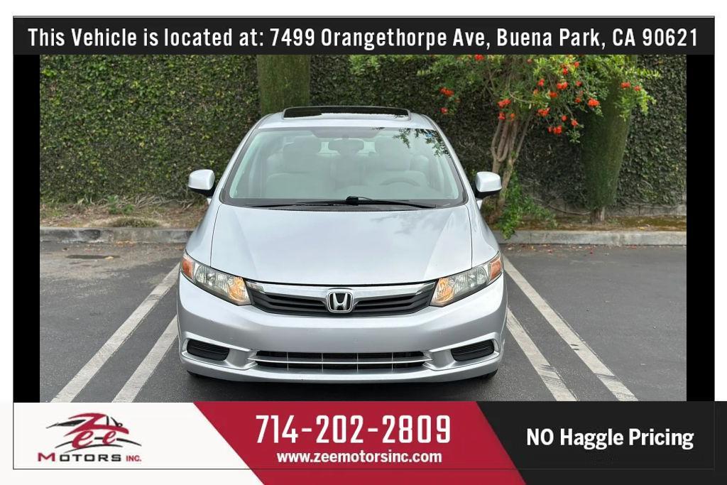 used 2012 Honda Civic car, priced at $8,995