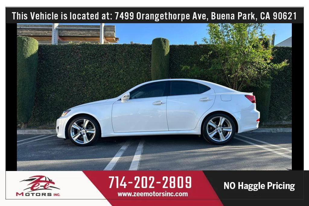 used 2012 Lexus IS 250 car, priced at $14,495