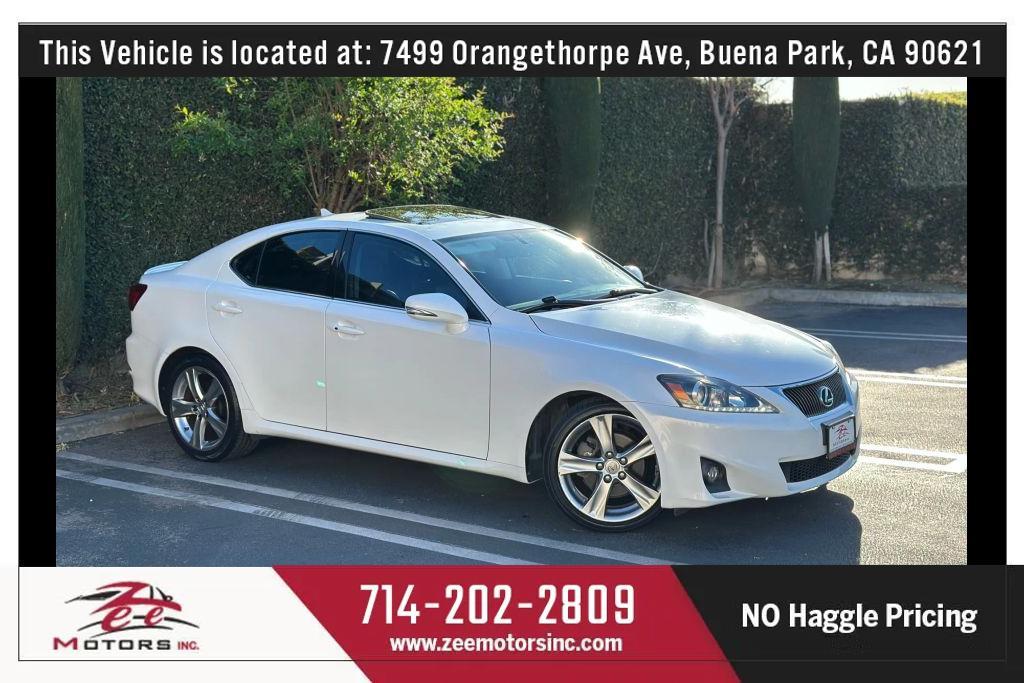 used 2012 Lexus IS 250 car, priced at $14,495