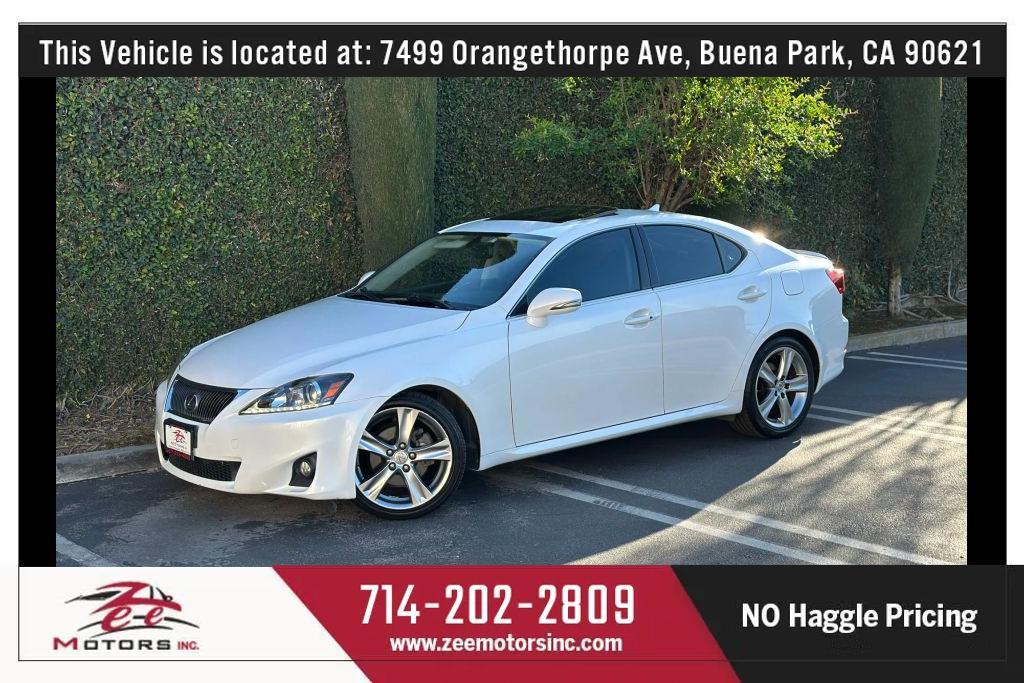 used 2012 Lexus IS 250 car, priced at $14,495