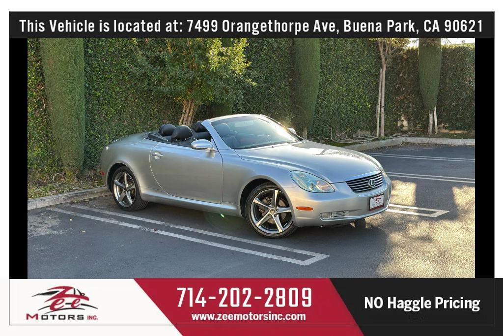 used 2003 Lexus SC 430 car, priced at $10,402