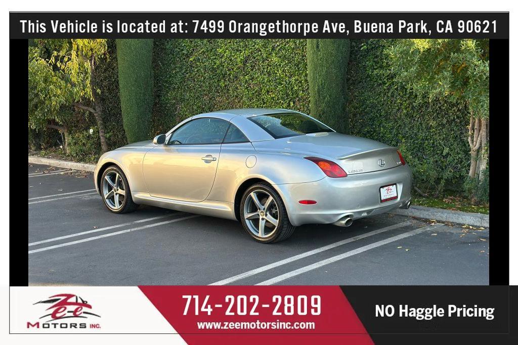 used 2003 Lexus SC 430 car, priced at $10,402