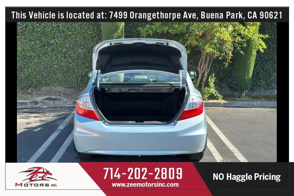 used 2012 Honda Civic Hybrid car, priced at $10,995