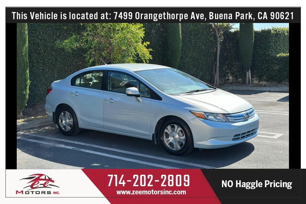 used 2012 Honda Civic Hybrid car, priced at $10,995