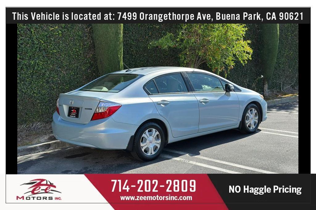 used 2012 Honda Civic Hybrid car, priced at $10,995