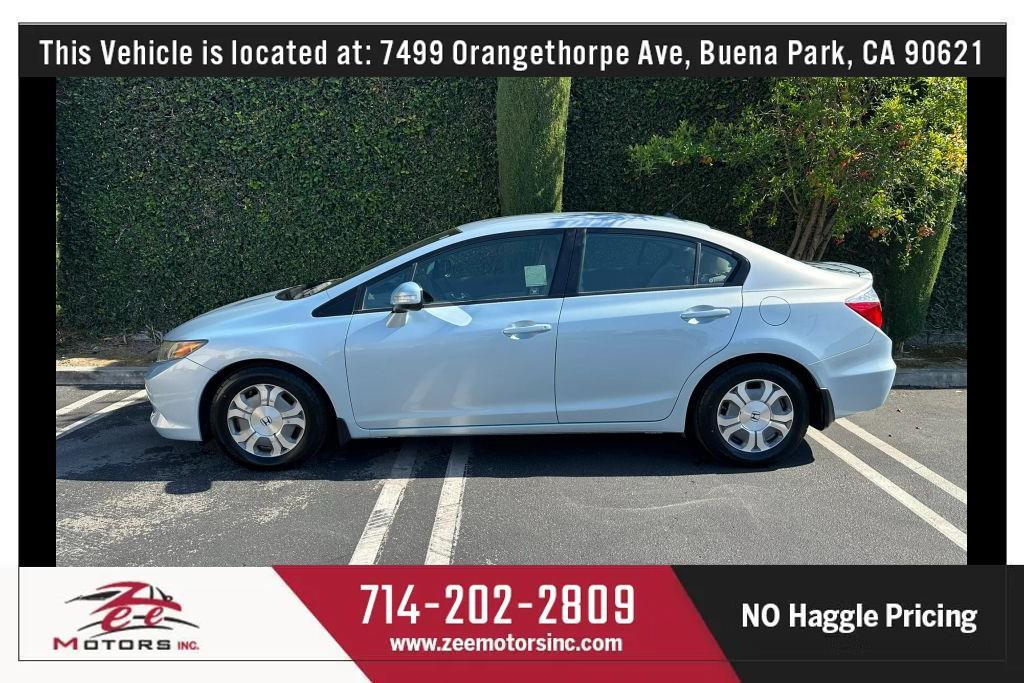 used 2012 Honda Civic Hybrid car, priced at $10,995