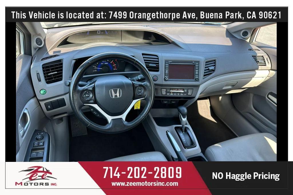 used 2012 Honda Civic Hybrid car, priced at $10,995