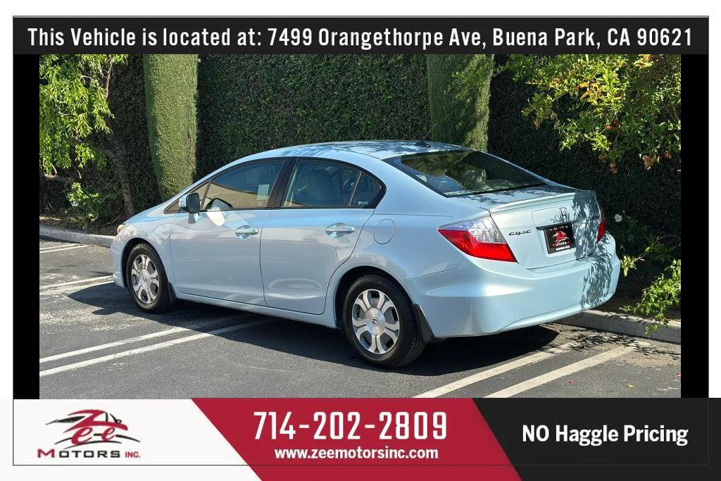 used 2012 Honda Civic Hybrid car, priced at $10,995