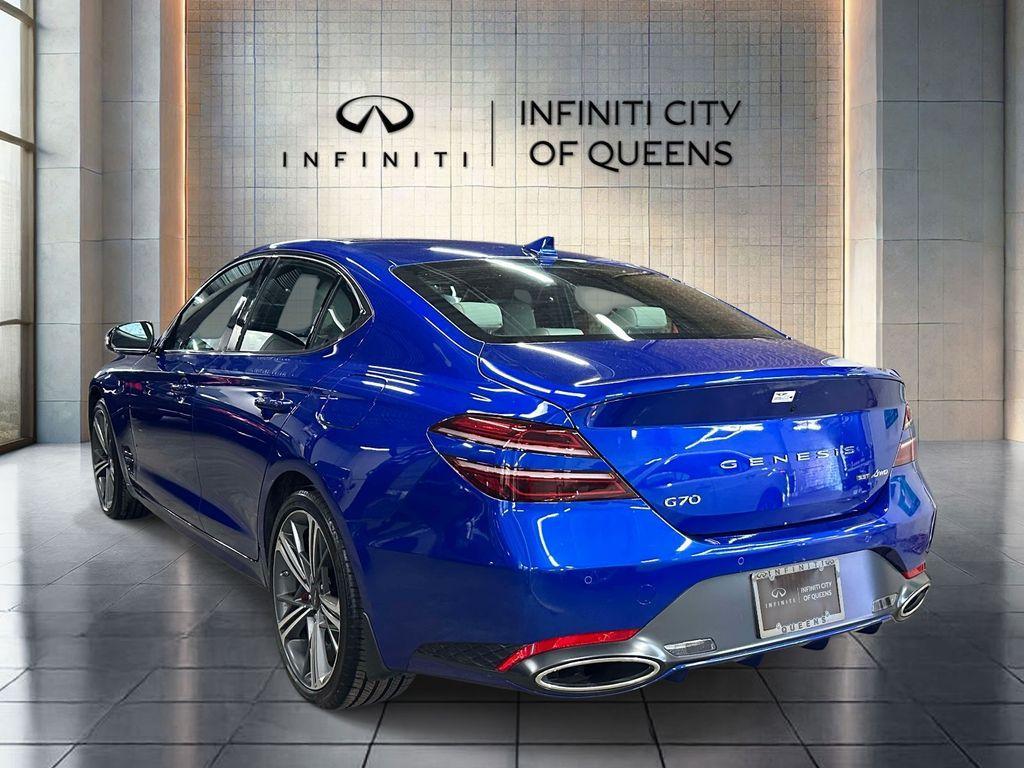 used 2025 Genesis G70 car, priced at $42,820