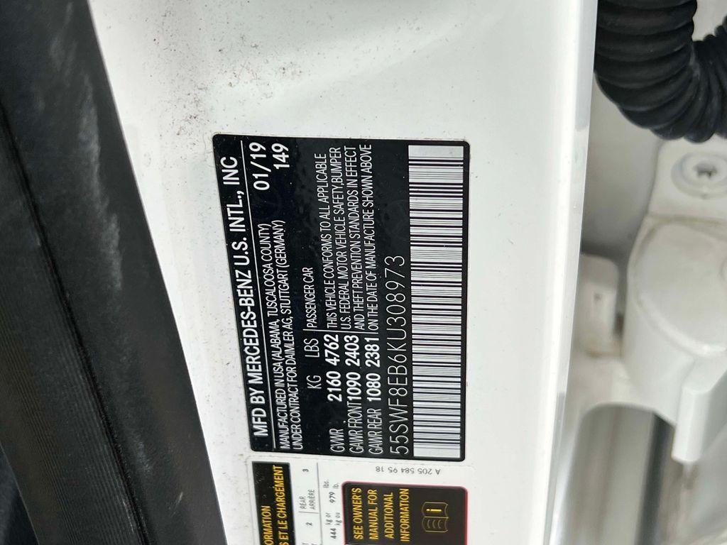 used 2019 Mercedes-Benz C-Class car, priced at $12,820