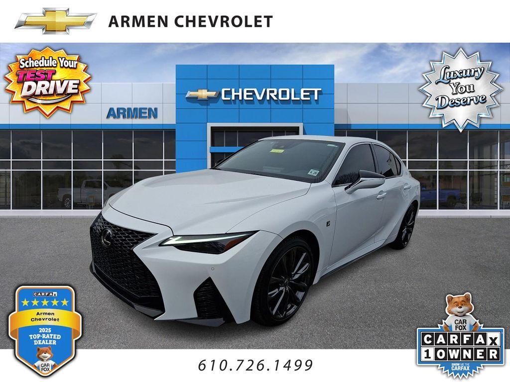 used 2024 Lexus IS 350 car, priced at $46,995